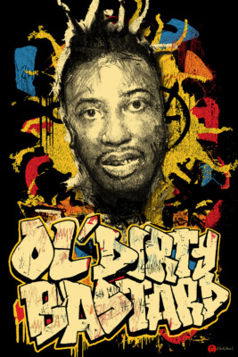 ODB GRAFFITI 24x36 POSTER OLD OL' DIRTY BASTARD WU TANG CLAN
