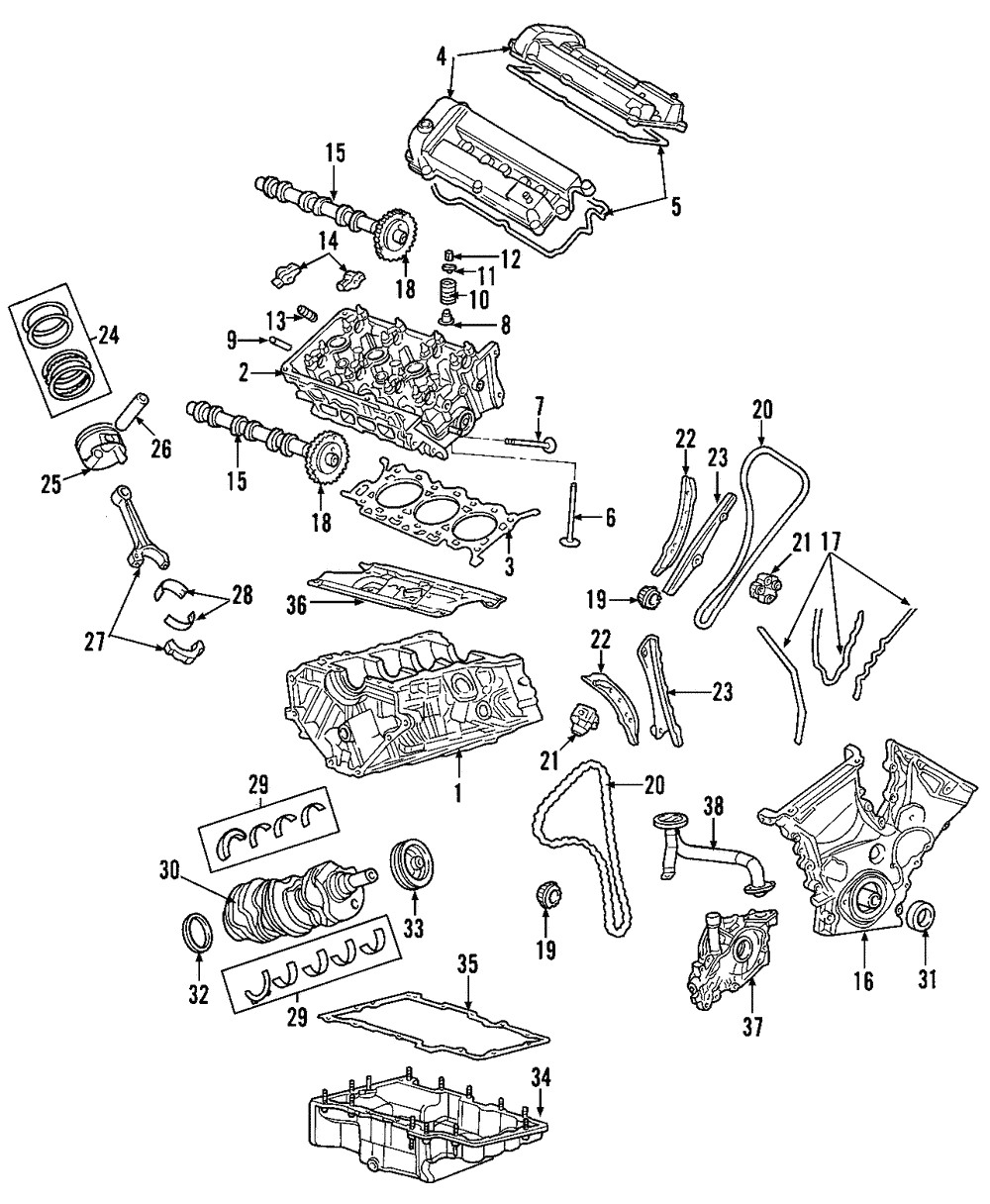 Genuine Ford Head Gasket 6E5Z-6051-B