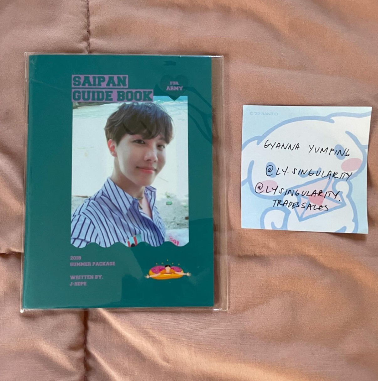 【J-HOPE ガイドブック】BTS サマーパッケージ 2018 in サイパン BTS Official 2018 Summer Package 2018 Saipan Guide Book J