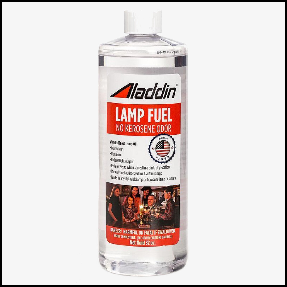 ALADDIN LAMP OIL for ALADDIN LAMPS - 32 oz BOTTLE - FRESH NEW STOCK PART # 17552