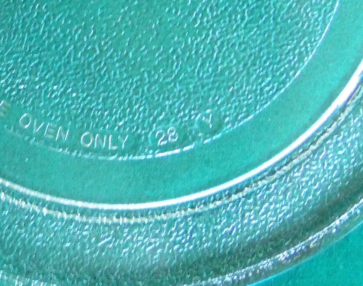 9 5/8'' OSTER (and others) Glass Microwave Replacement Plate (28 Y)