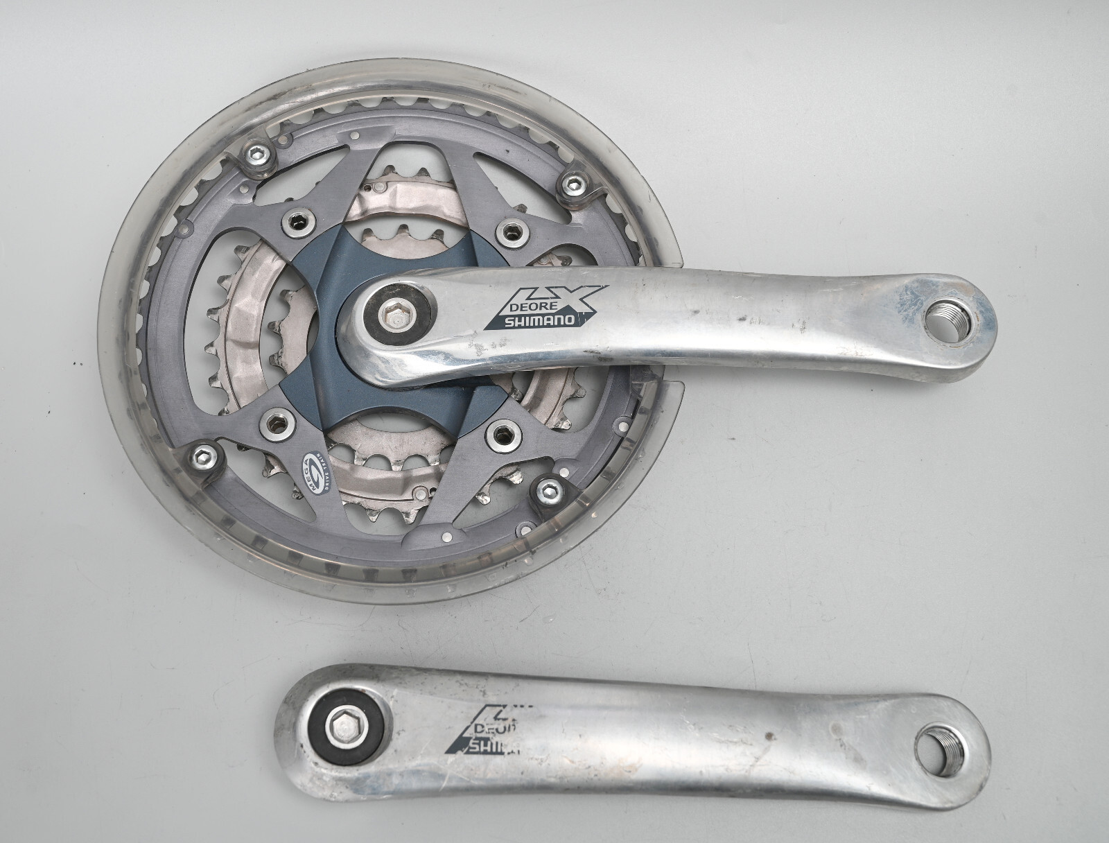 ①【90s☆オールドMTB】SHIMANO DEORE LX クランクセット