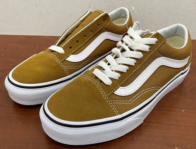 

Big Kids Vans Old Skool Cumin/True White —