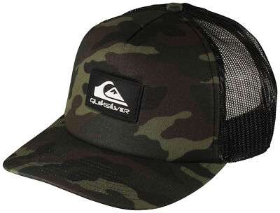 Кепка Quiksilver Omnipotent Trucker — лесной камуфляж — новинка