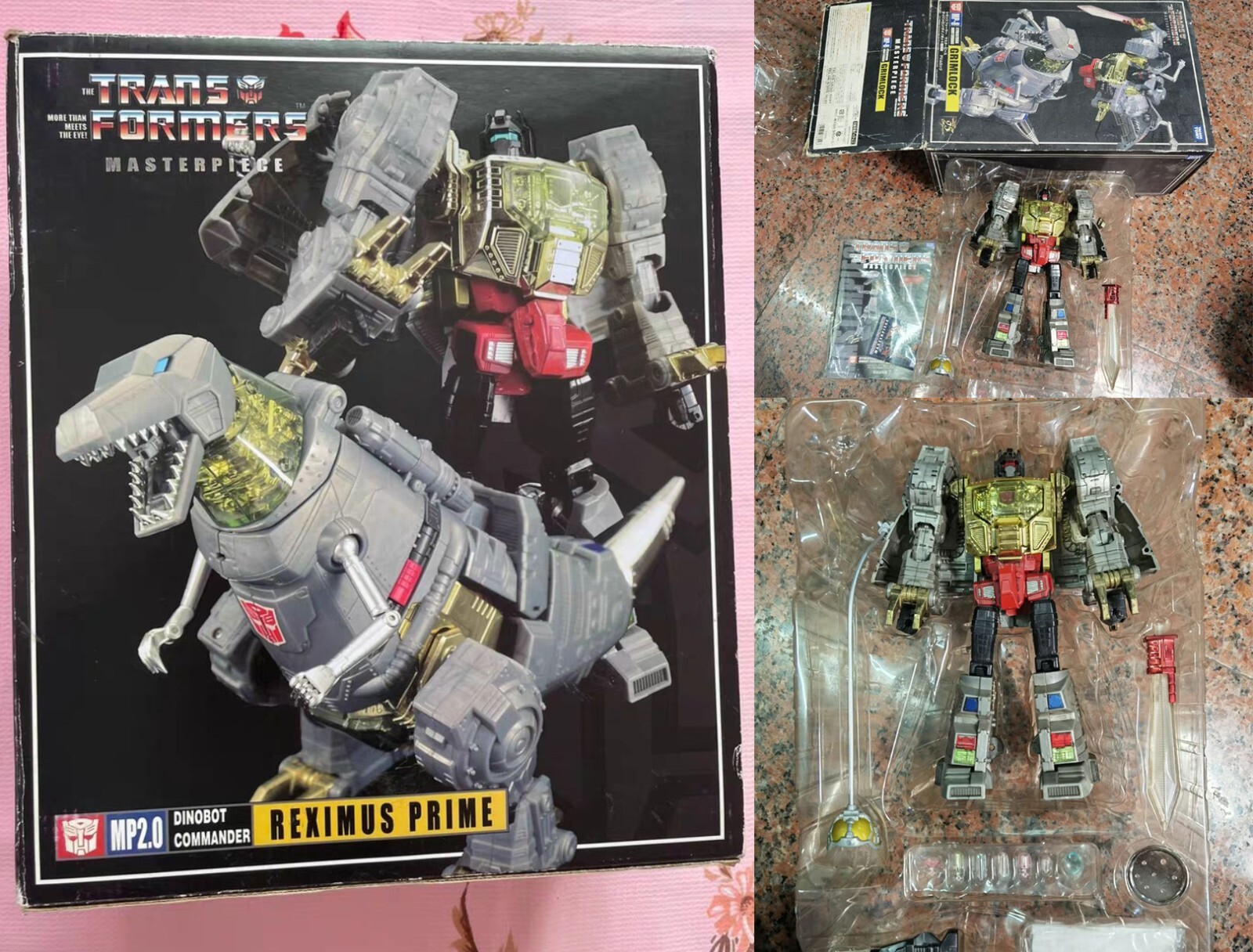 Transforms Masterpiece Grimlock 30th Reissue Action Figure