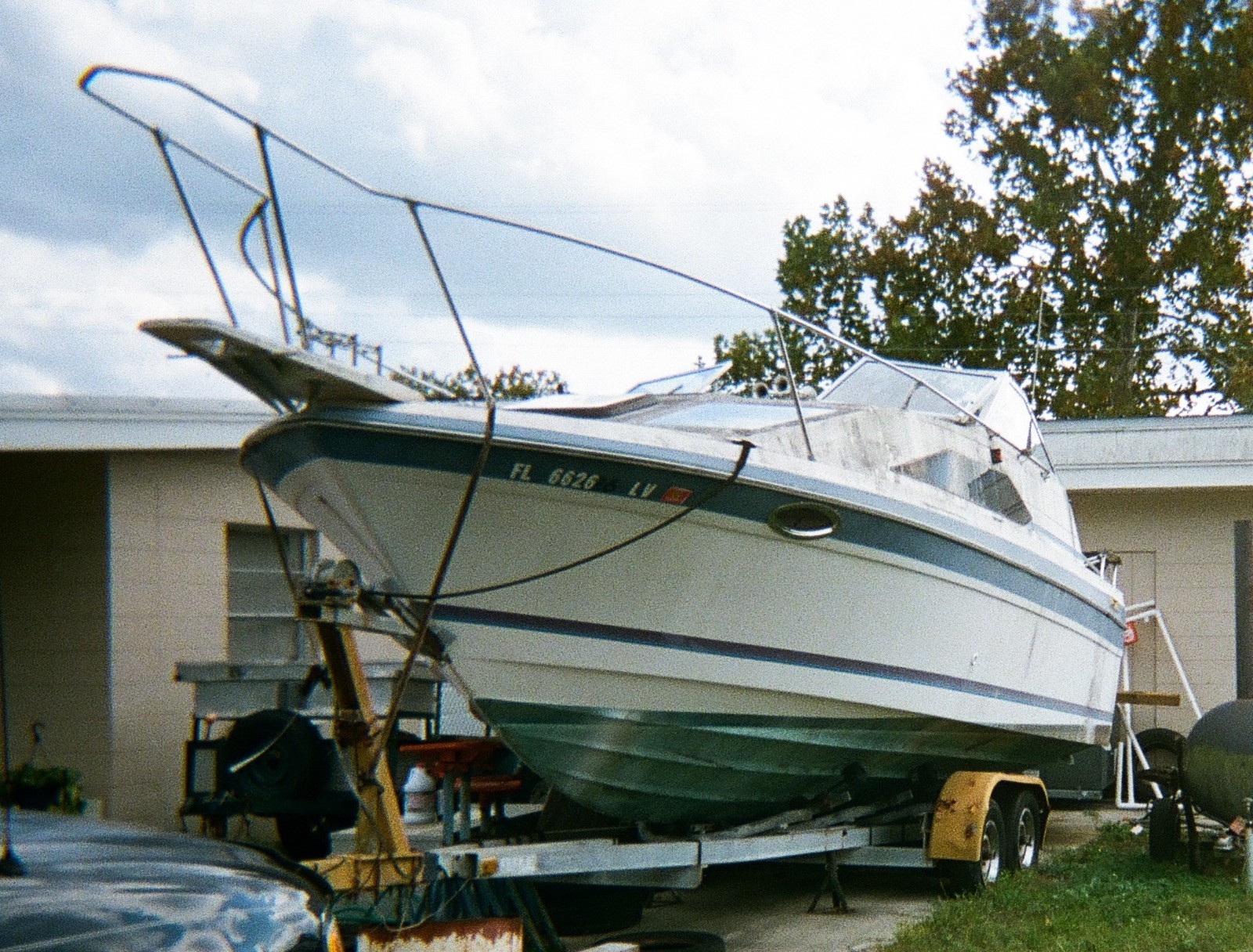 1987 Bayliner 25' Cabin Cruiser & Trailer - Florida