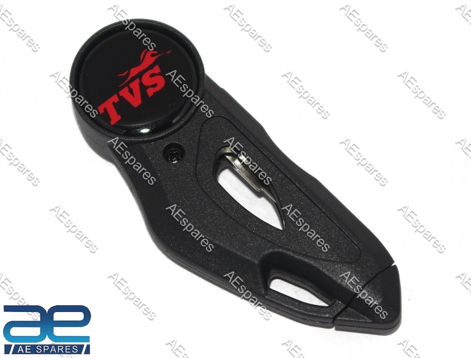 Flip Up Style Right Cut Blank Key Set For TVS Motorcycle