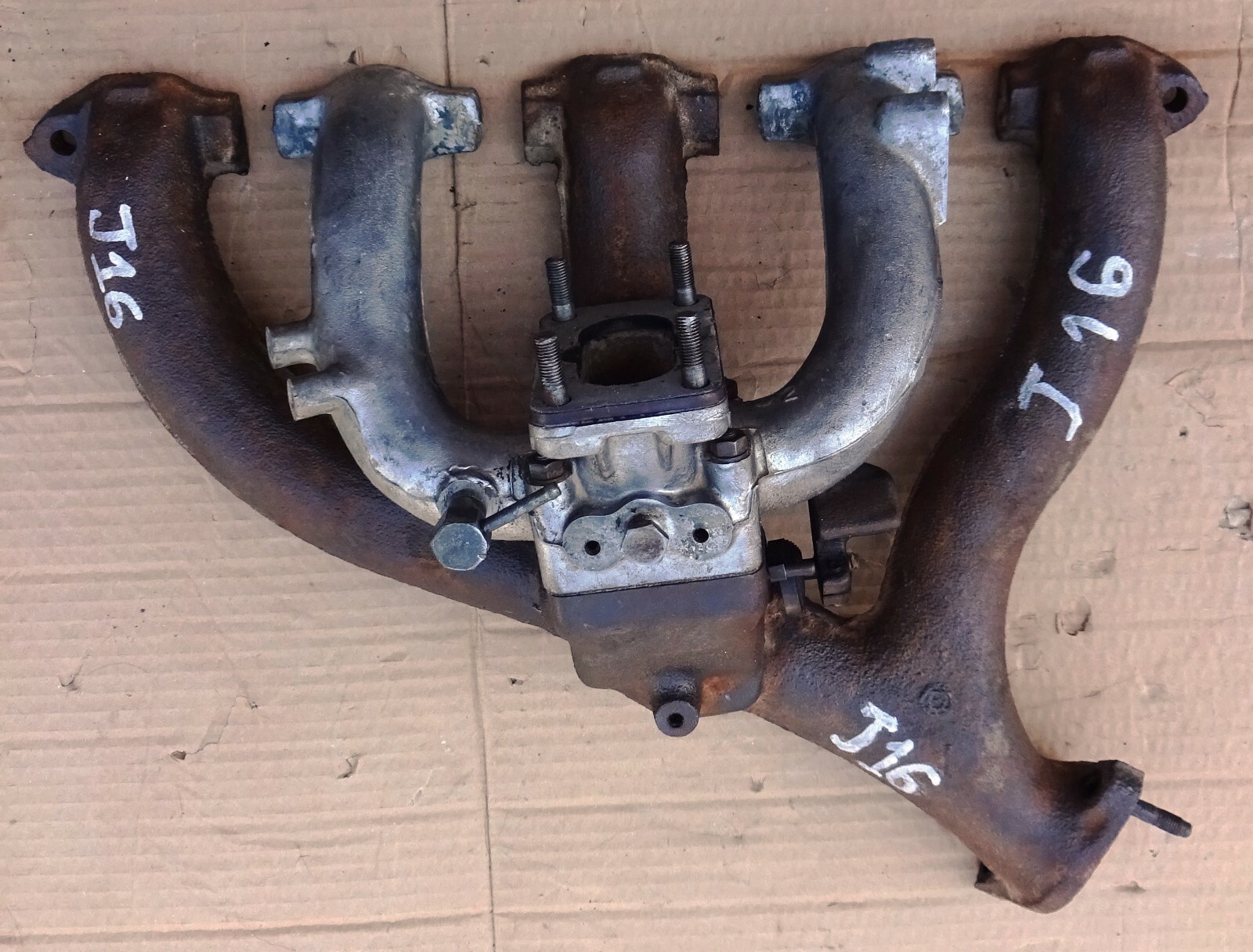 DATSUN 720 MODEL 1979 85 ENGINE J16 J15 INTAKE AND EXHAUST