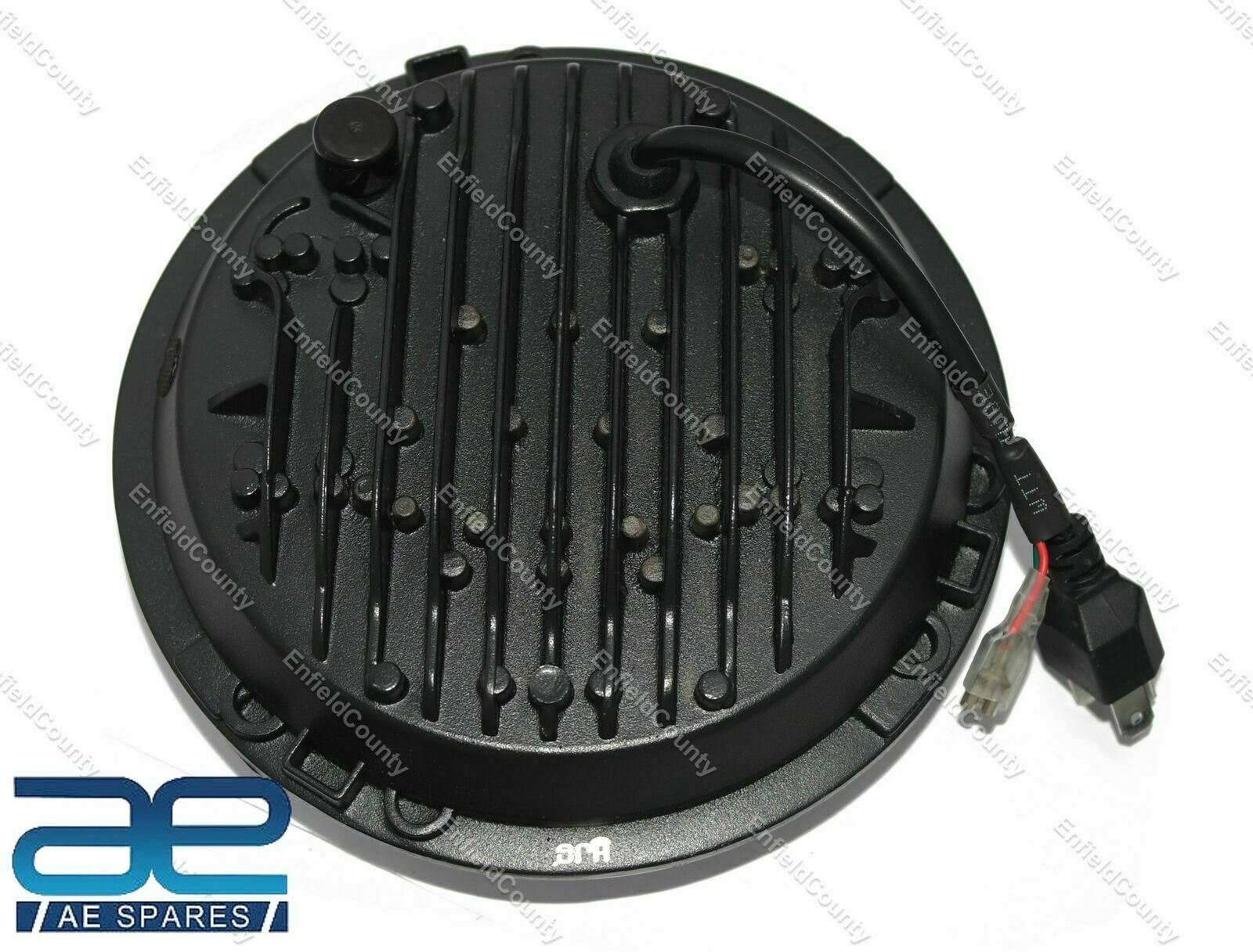The Khanda Sahib 7" LED Headlight for Royal Enfield Classic Electra Standard 