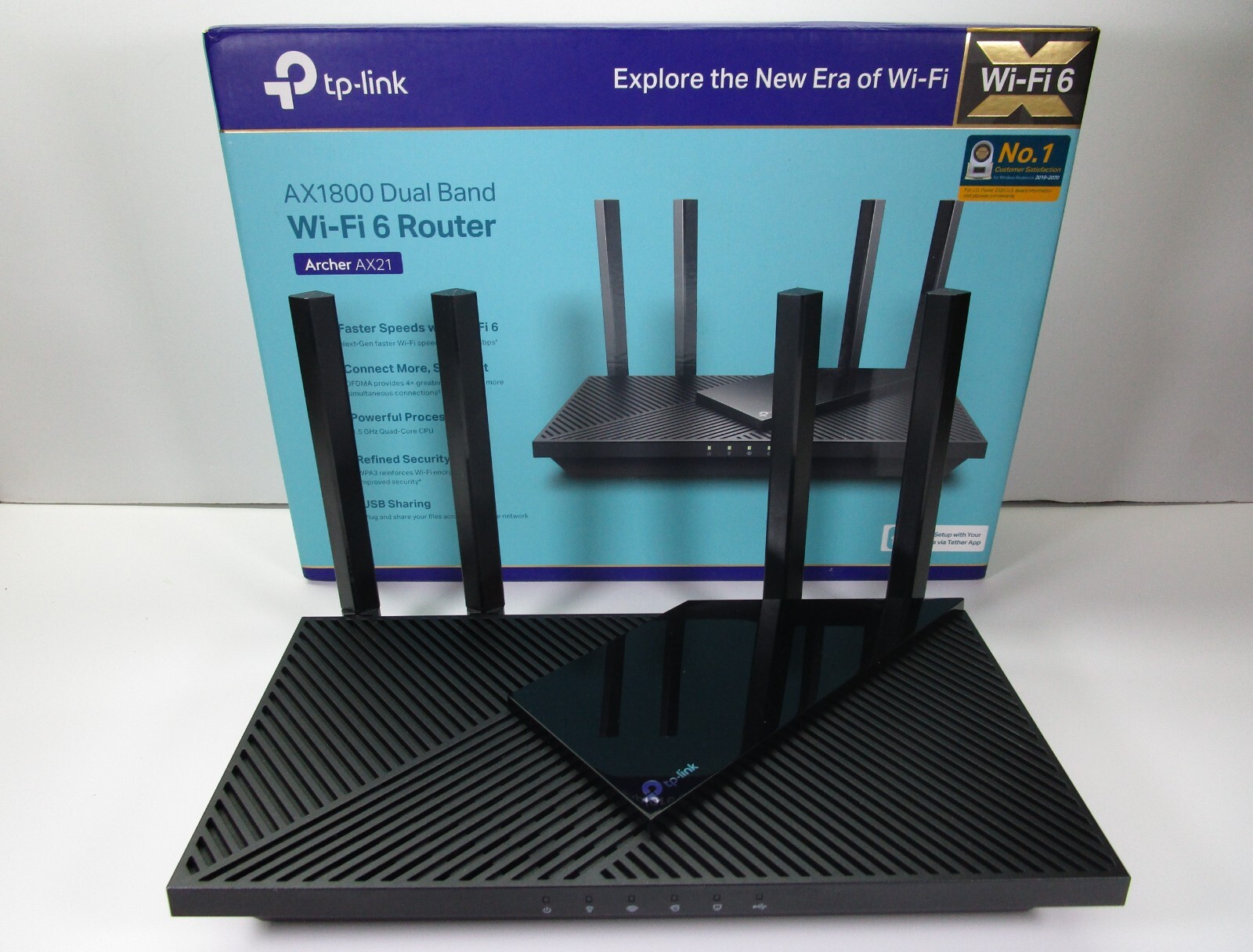 TP-LINK AX1800 Dual-Band Wi-Fi 6 Router (Archer AX21) | eBay