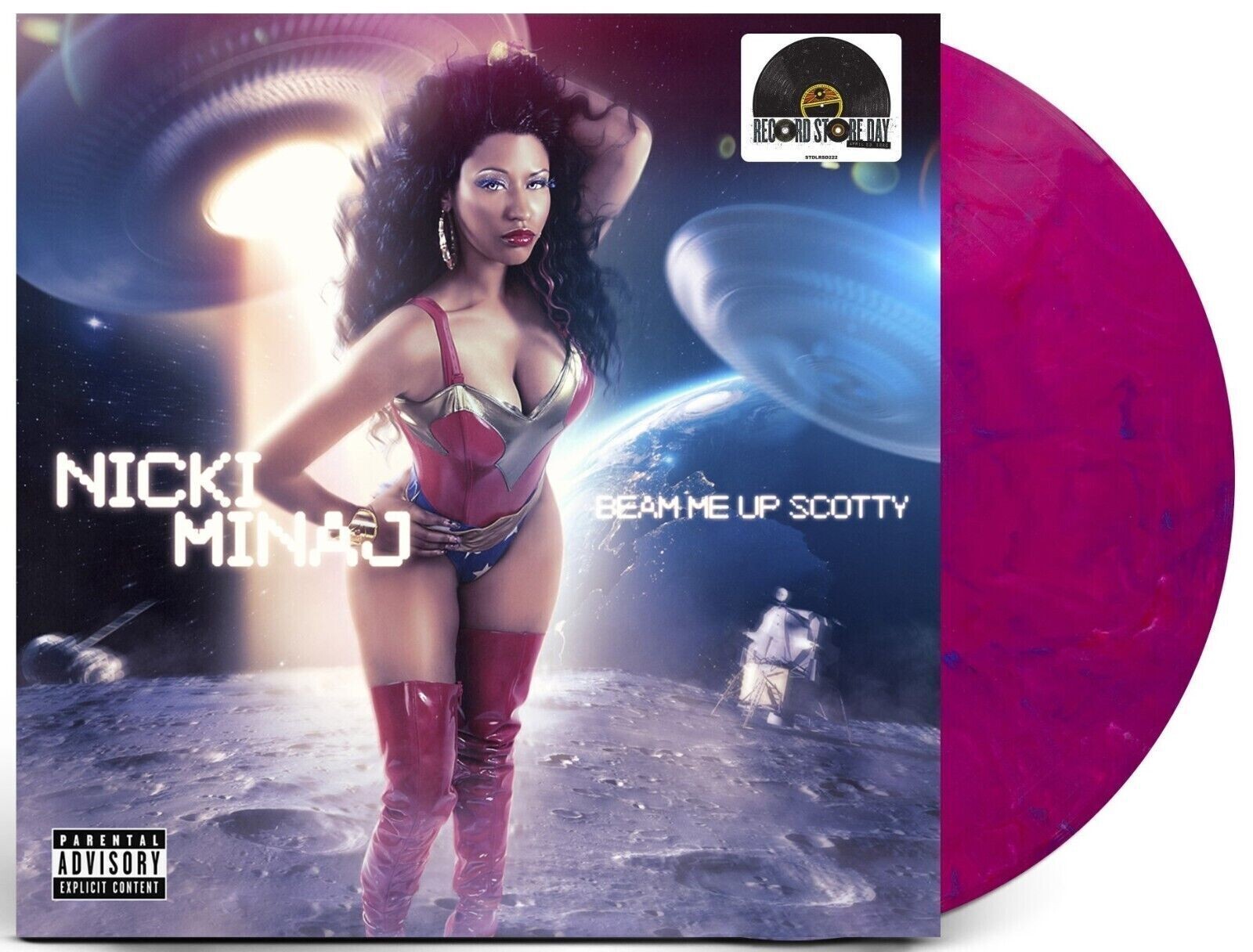 Nicki Minaj Beam Me Up Scotty 新品 LPレコード Nicki Minaj Beam Me Up Scotty VINYL 2 LP NEW/SEALED