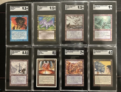 Magic The Gathering 8 Assorted Rare SCG Graded Cards | eBay