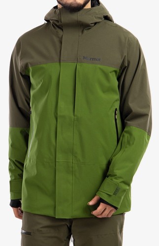 Pre-owned Marmot $350  Elevation Jacket Hooded Men's Large Green Gor'tex Primaloft