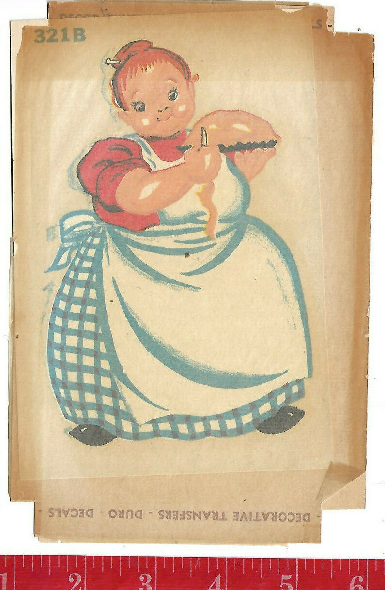 780様 Vintage Duro decal happy wife chef 321 B | eBay