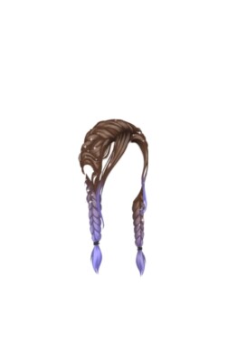 Moviestarplanet Natural Chain Hair NS on USA Server