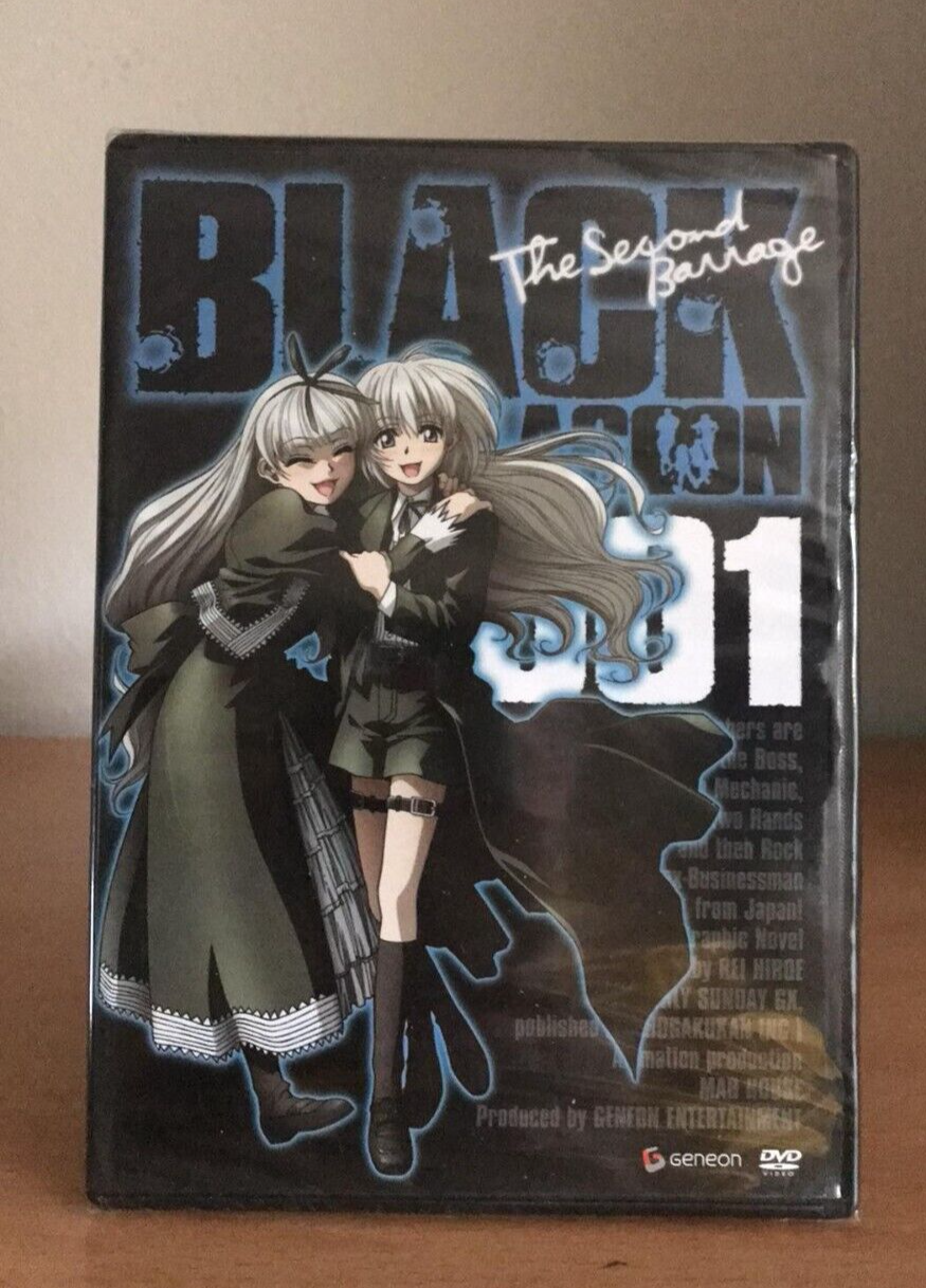 Black Lagoon: The Second Barrage - Vol. 1 (DVD, 2008) * NEW