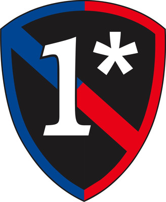 1 Asterisk Police Leo Thin Blue/Red line decal Various Sizes