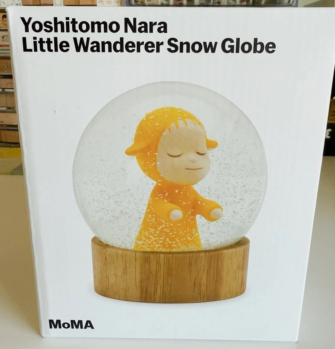 YOSHITOMO NARA 'Little Wanderer' 2023 Art Snow Globe Dome
