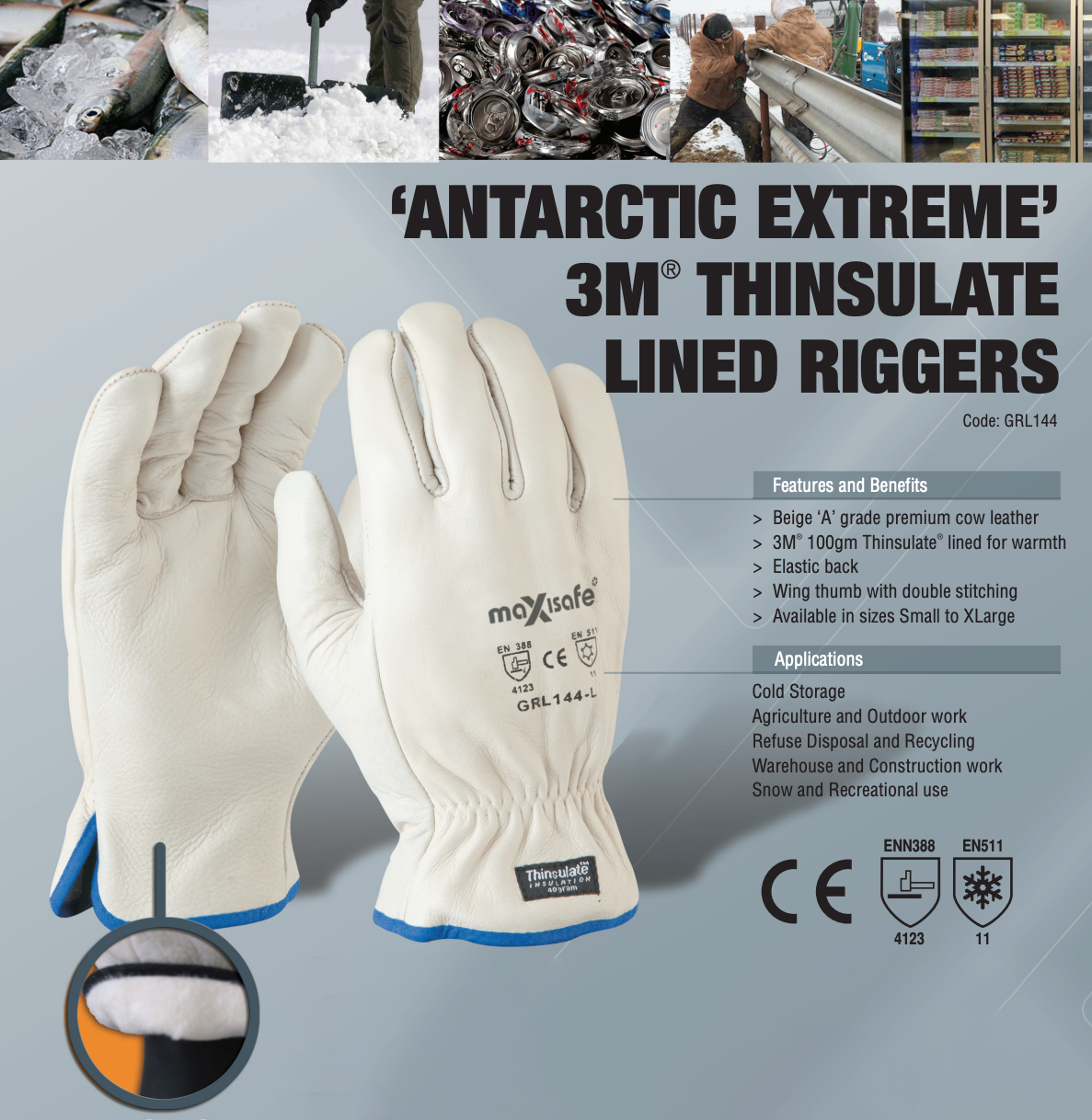 Lined riggers gloves hotsell