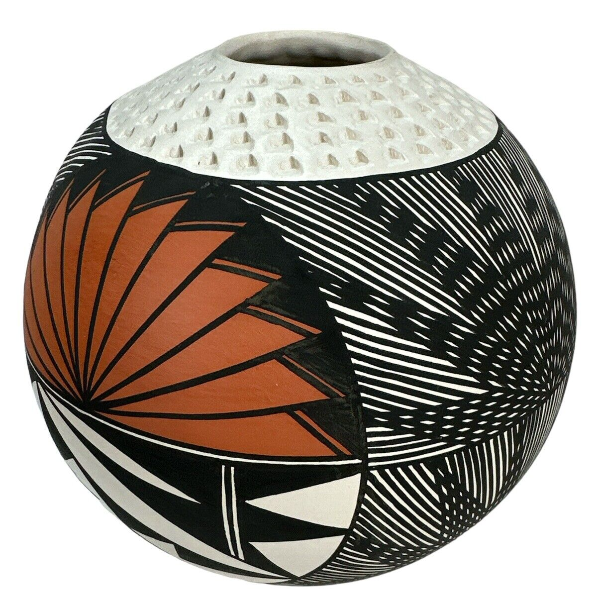 Acoma Signed Garcia Native American Indian Pueblo Art