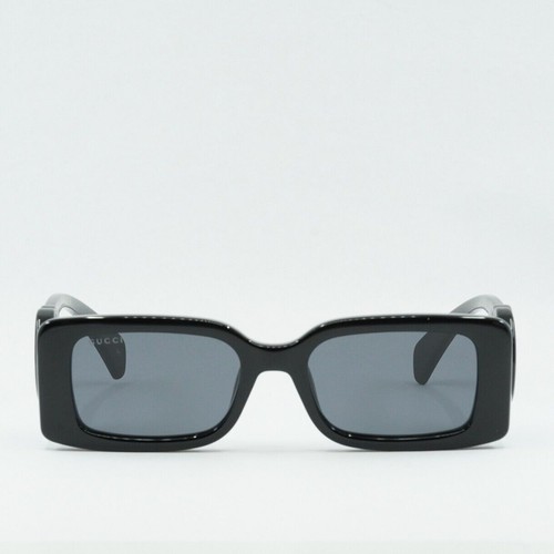 Pre-owned Gucci Gg1325s 001 Black/gray 54-19-140 Sunglasses