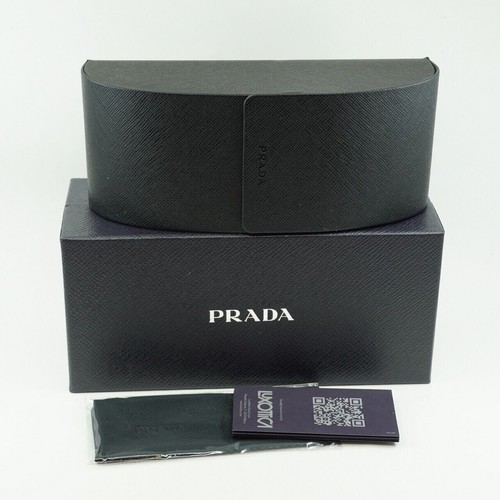 Pre-owned Prada Pr07ys 1ab0a7 Black/grey 53-19-145 Sunglasses In Gray