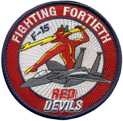 USAF 40th FLIGHT TEST SQUADRON F-15 PATCH | eBay
