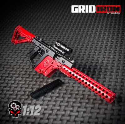 1:12  Kriss Vector Full For G.I. Joe Classified Viper 6  Action Figures 124A RED