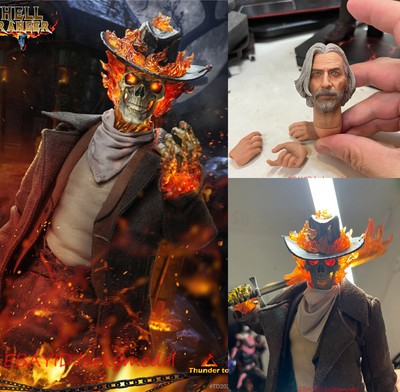 Thunder Toys TD2023 1/6 Ghost Rider keeper of the cemetery Caretaker In Stock