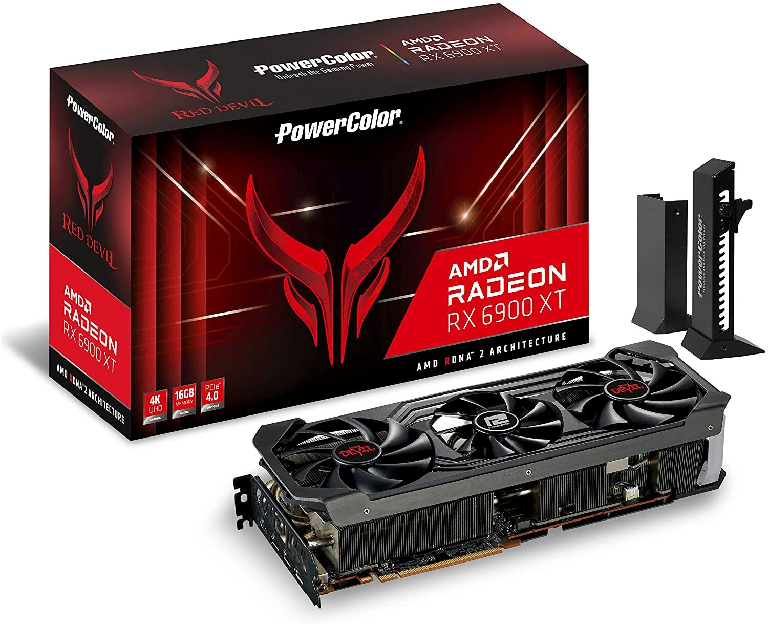 美品　PowerColor Radeon RX6900XT PowerColor AMD Radeon RX 6900 XT 16GB GDDR6 Graphics Card