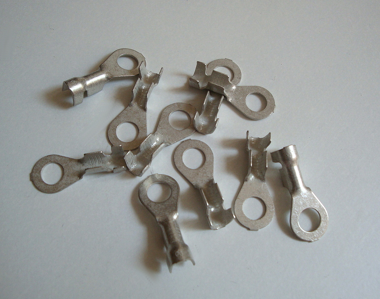 SOFTRIDE　アルミ　パーツ取り 10x Kabelschuh Ring M5 -2,5 Vgl.Nr. 111971949B Cable Shoe