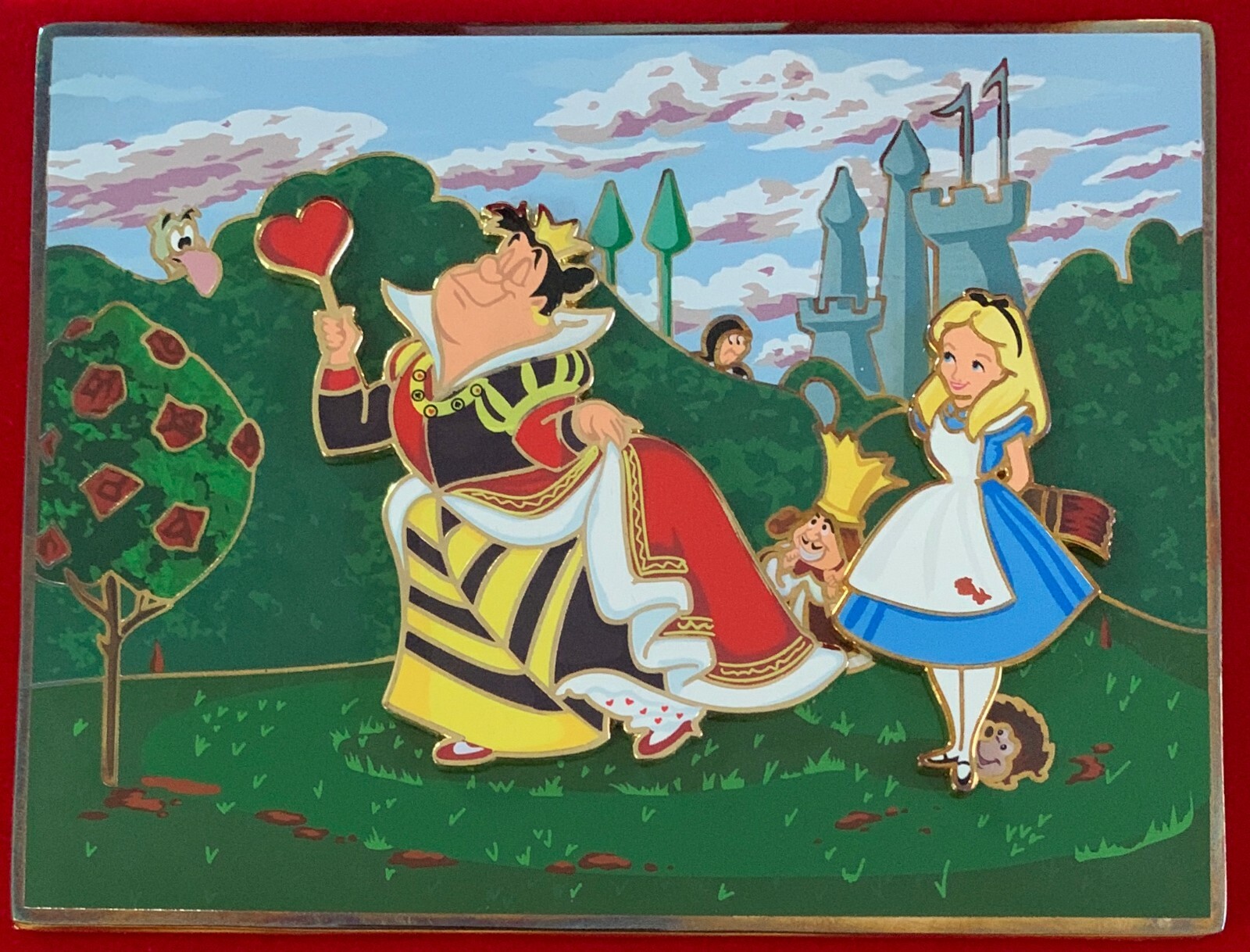 DISNEY ACME HOT ART ARTIST SERIES ALICE IN WONDERLAND LITHO