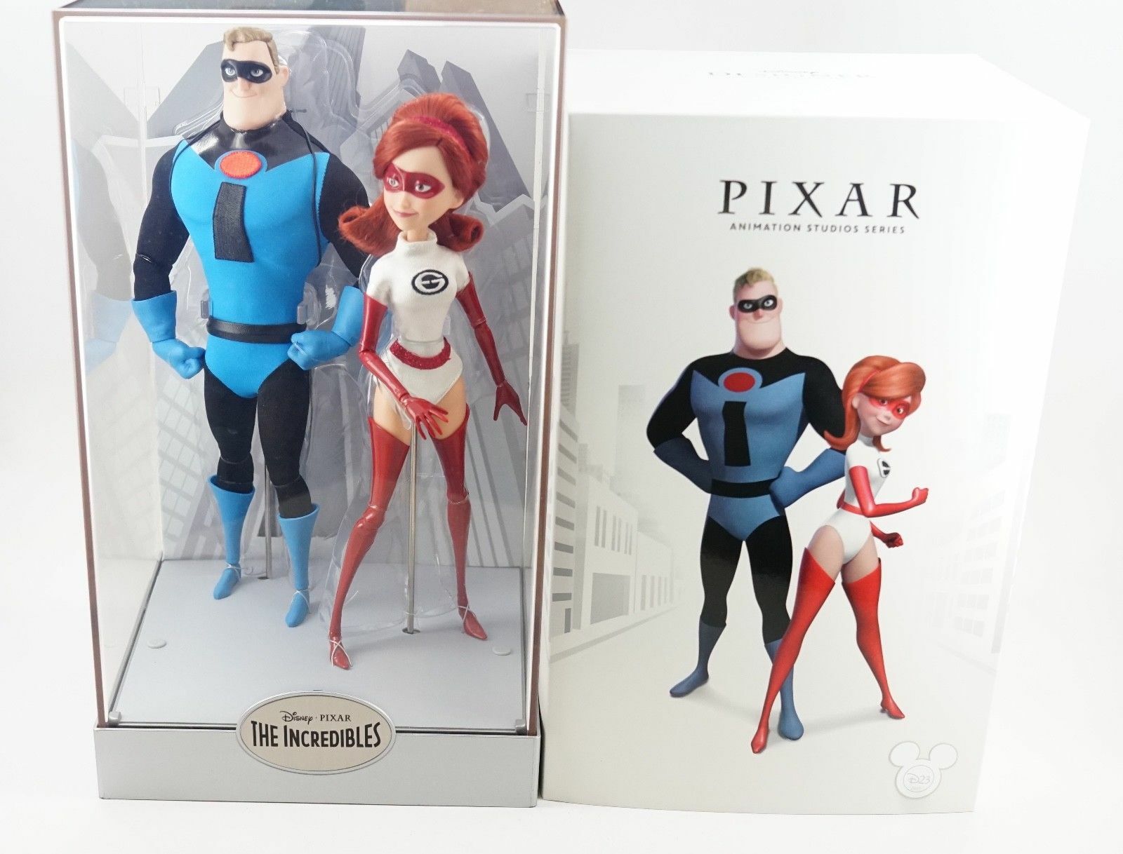 2017 D23 Expo Disney Store Exclusive The Incredibles Designer Doll Set LE 1023