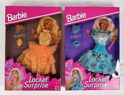 1993 barbie locket surprise 363589195199