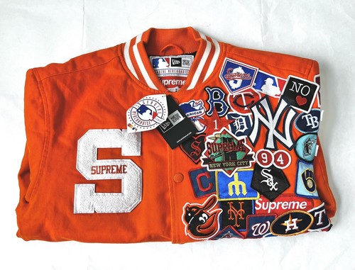 XLサイズ Supreme MLB New Era Varsity Jacket