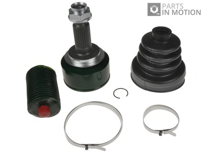 HONDA JAZZ 1.3 DRIVESHAFT HUB NUT /& CV JOINT BOOT KIT BOOTKIT /& CONE 08 ONWARDS