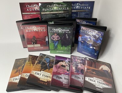 Fundamentals Intermediate Advanced Colt Starting Foal & Trick Training 55 DVD's