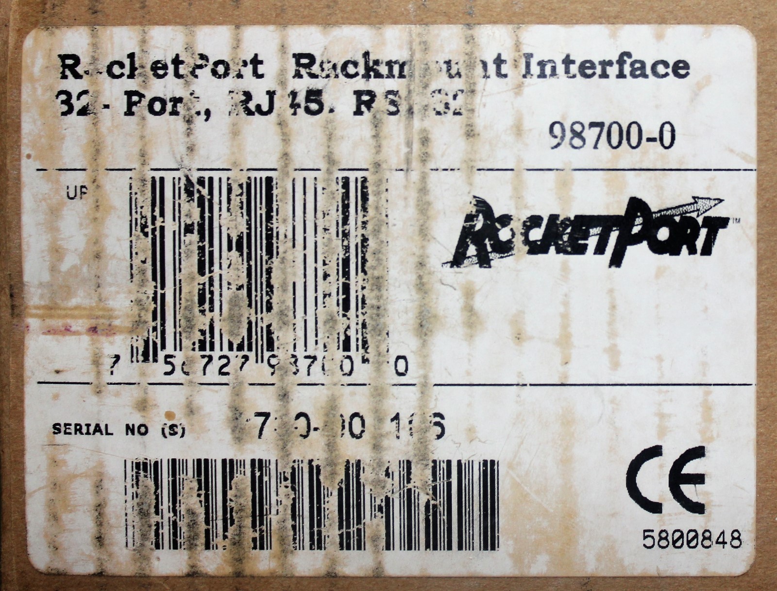 Comtrol 98770-0 RocketPort Rackmount RM32-RJ45, 5002080 IFC (BRAND NEW IN BOX)