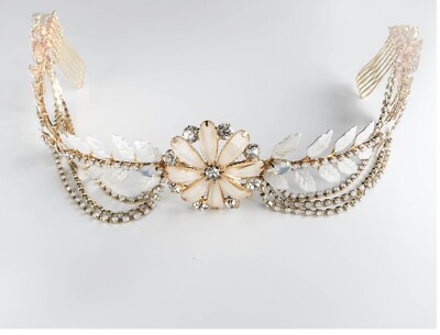 Alexandria Roman Style Bridal Headpiece