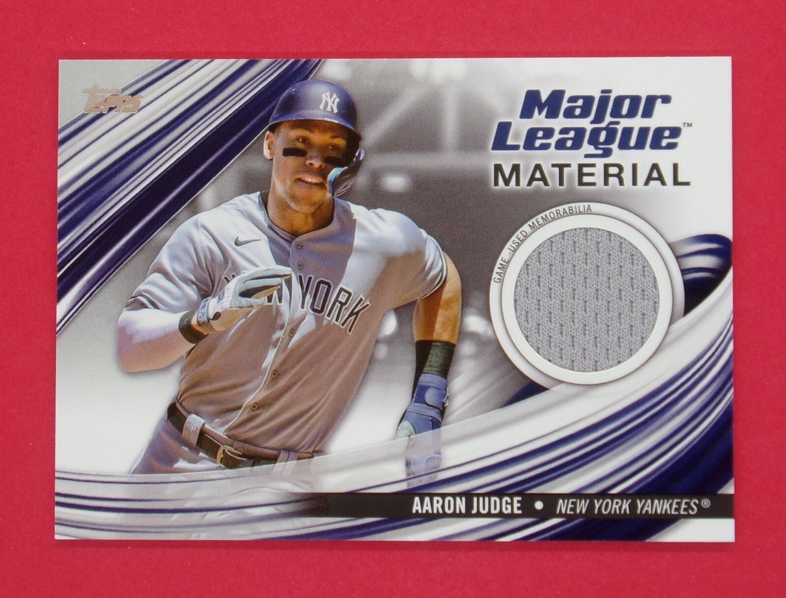 その他 TOPPS major league MATERIAL 2025 Topps Series 1 Major League Material Auto Relic Black