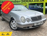 1999 Mercedes-Benz CLK 230K Elegance 2dr Auto CONVERTIBLE PETROL Automatic