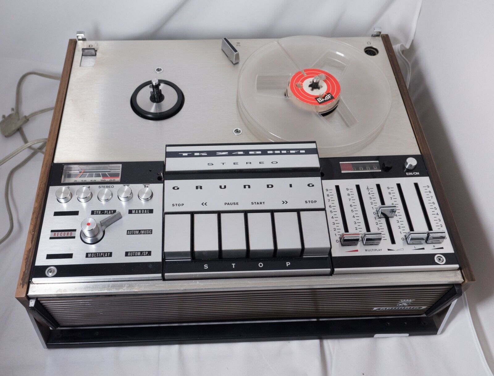 Grundig TK248 Tonbandgerät aus den 70ern