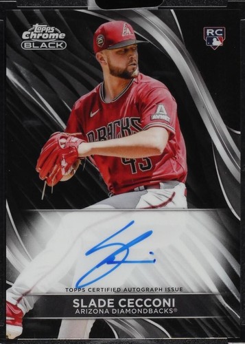 2024 Topps Chrome Black - Slade Cecconi #CBA-SC