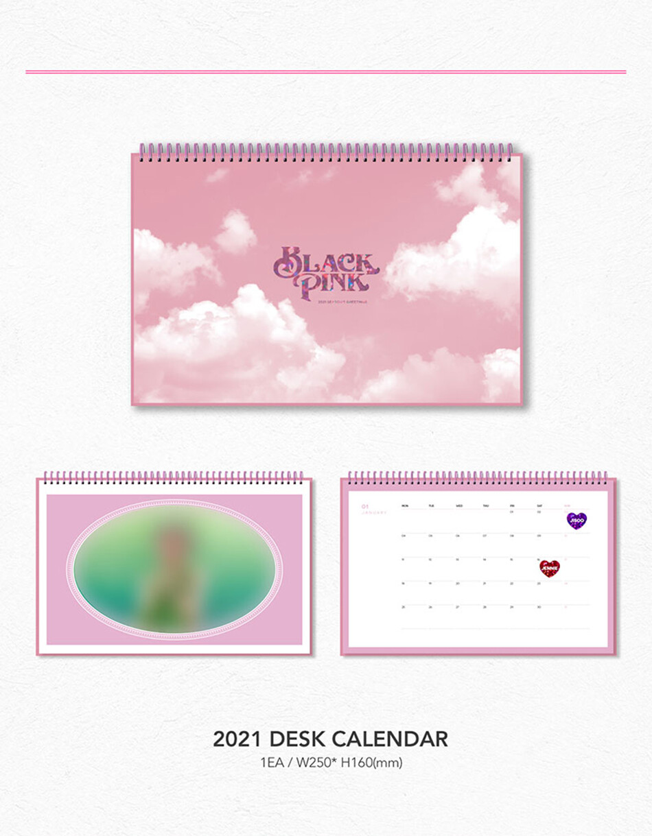 BLACKPINK 2021 SEASON'S GREETINGS DVD+Calendar+Photo Card+