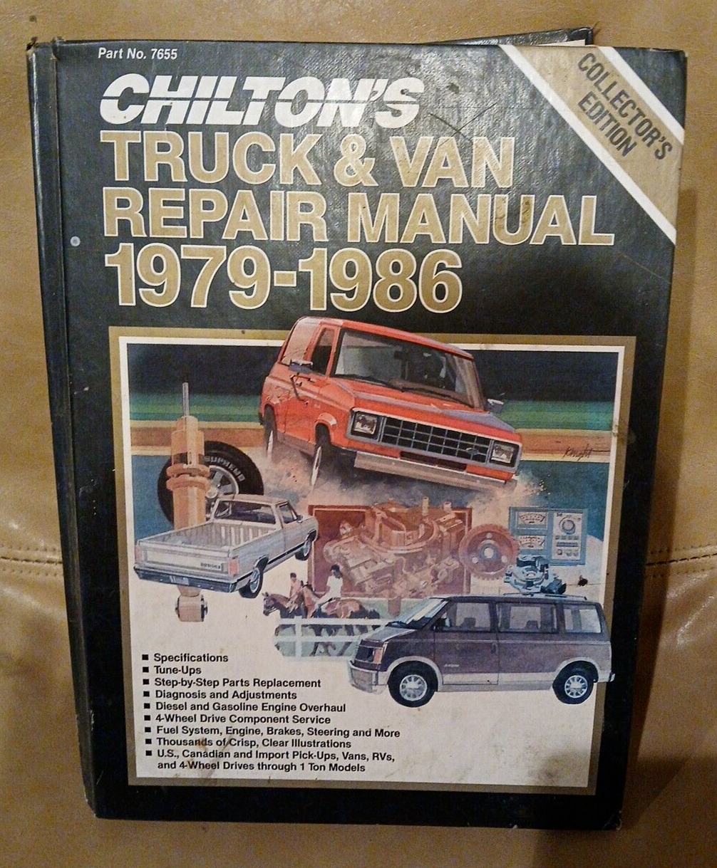 Chilton's Truck and Van Repair Manual 1979-1986 Part No