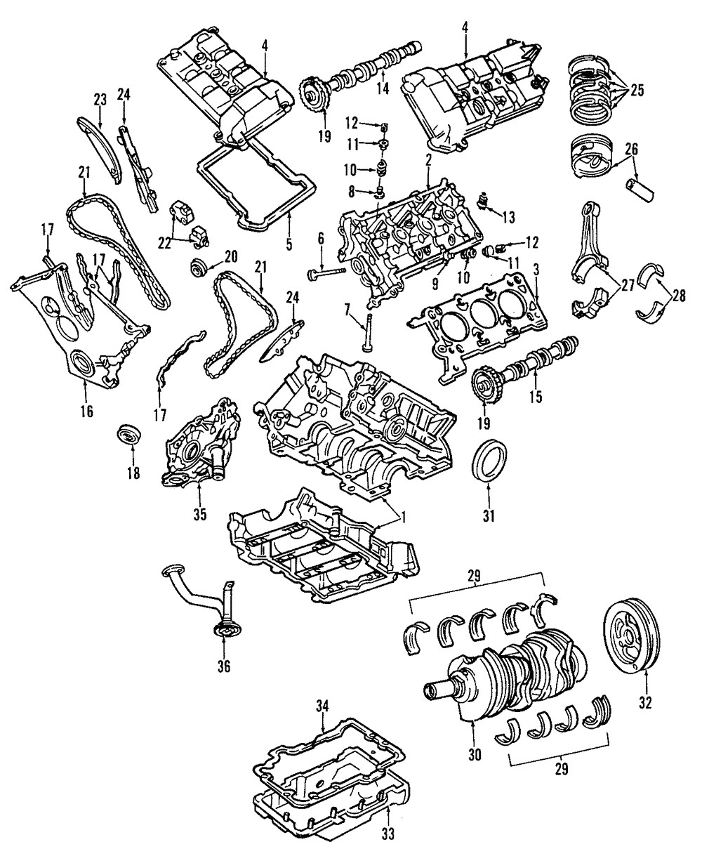 Genuine Ford Engine Piston Ring 2S7Z-6148-AA