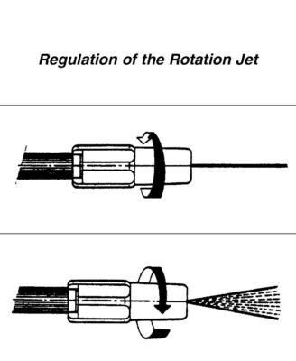 GP ZROTOMAX1 (Red) Adjustable Rotating Nozzle 3,625 PSI.