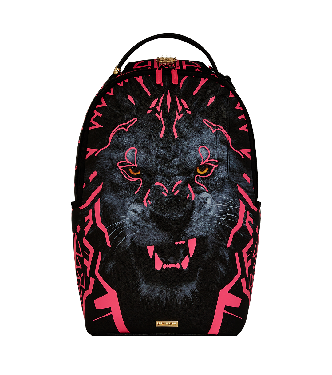 SPRAYGROUND - A.i. LION NEON PINK / PRIDE AND POWER BACKPACK