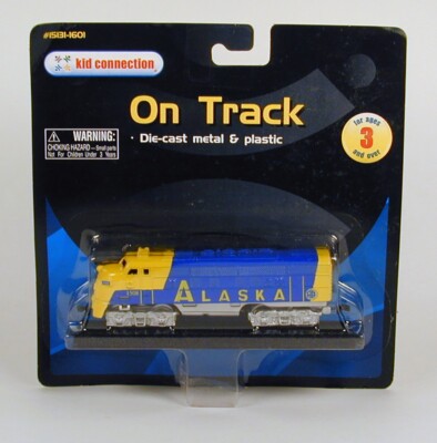 On Track / Kid Connection Train Engine & Car Alaska Railroad Ages 3+
