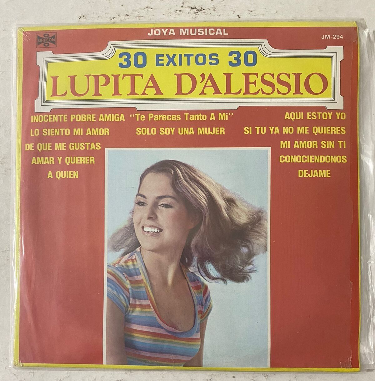 LUPITA D'ALESSIO -30 EXITOS- 1985 MEXICAN DOUBLE LP, LATIN